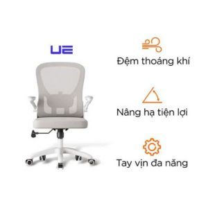 Ghế công thái học Yongyi Xiao Hyoung Pro (Xiao H Pro) – Có tựa đầu, tay vin nâng hạ 90 độ, MC-1108E-E